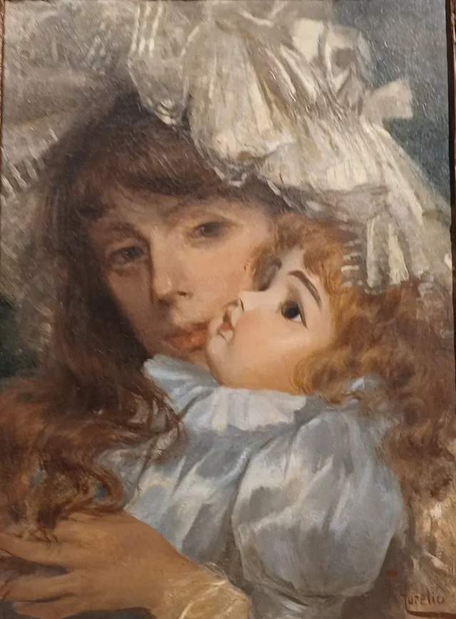 Portrait of a Child, Aurélio de Figueiredo