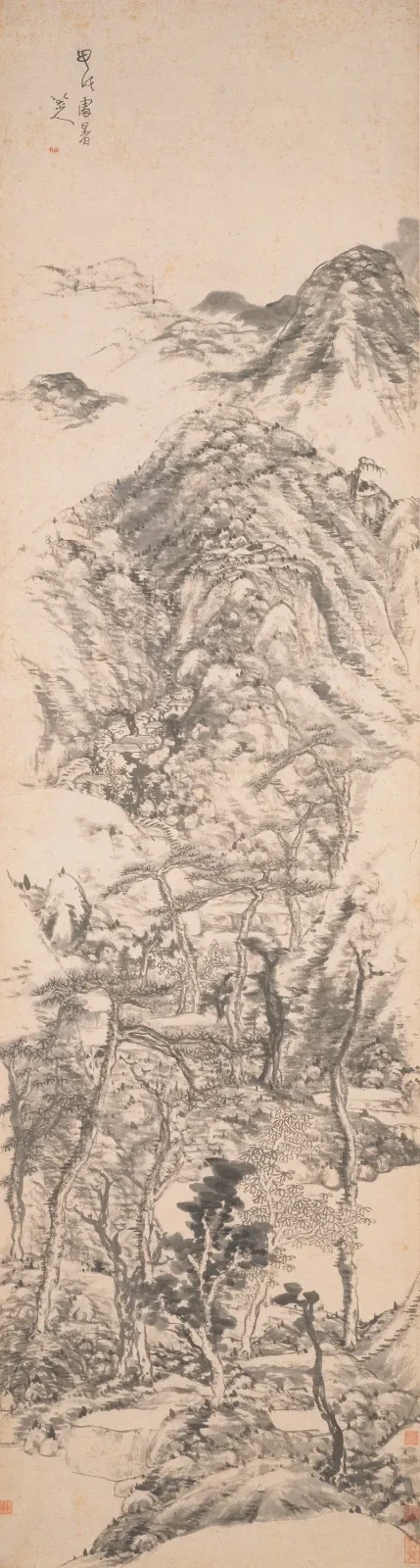 Autumn Mountains, Bada Shanren