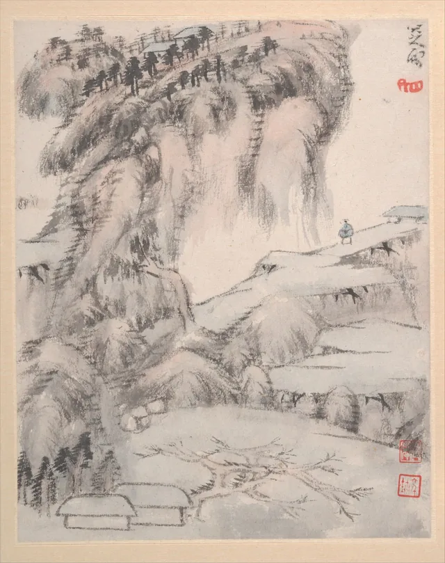 Album de paysages (10/12), Bada Shanren