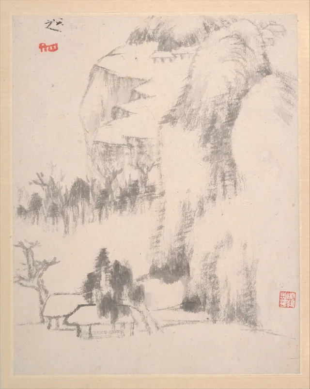 Album de paysages (11/12), Bada Shanren