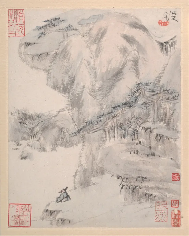 Album de paysages (2/12), Bada Shanren