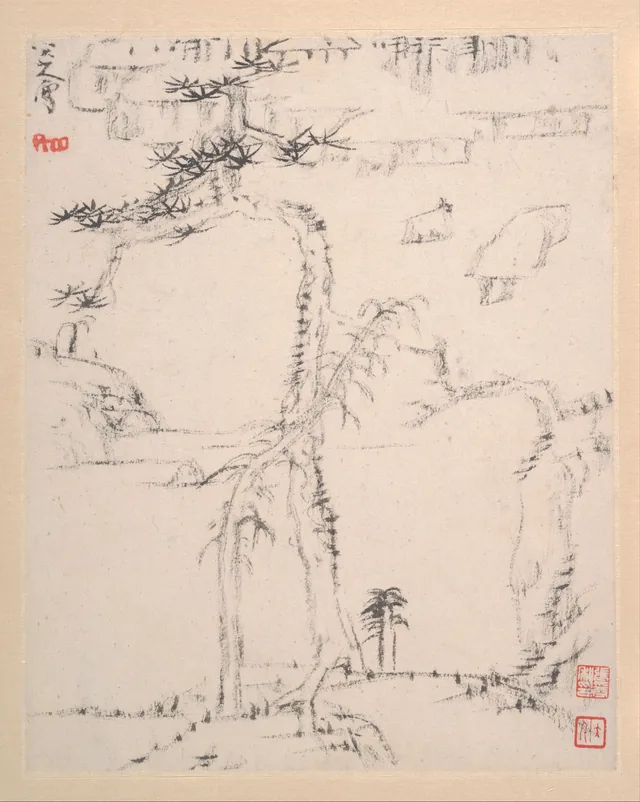 Album de paysages (3/12), Bada Shanren