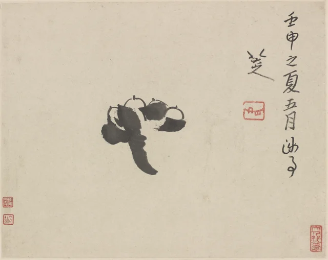 Cosse de lotus, Bada Shanren
