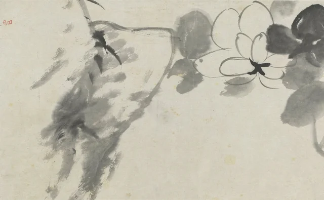 Esquisses d'après nature : hibiscus, Bada Shanren