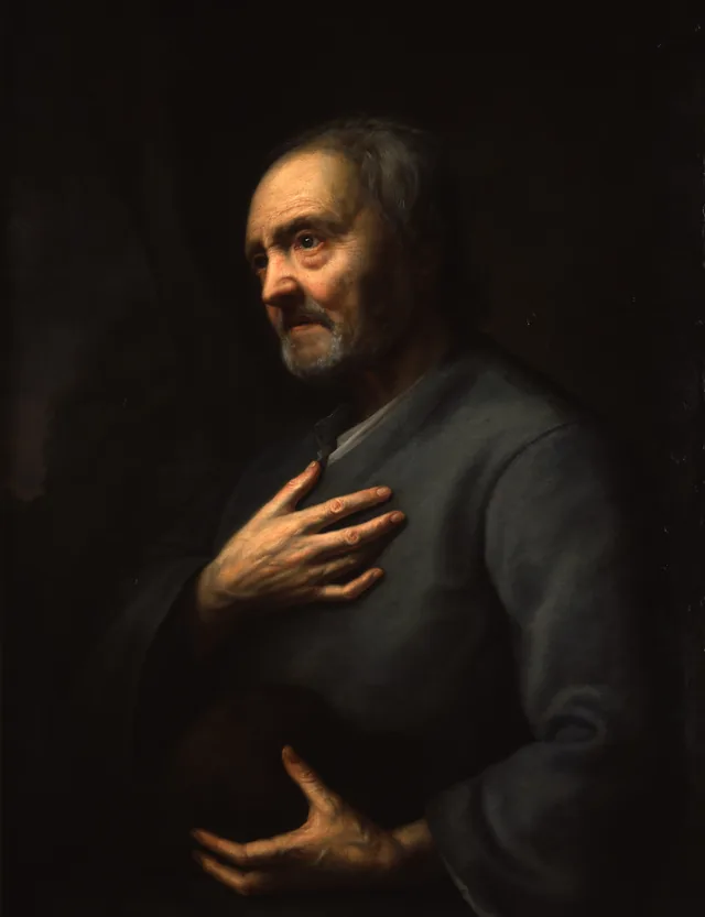 Portrait of an Old Man, Balthasar Denner
