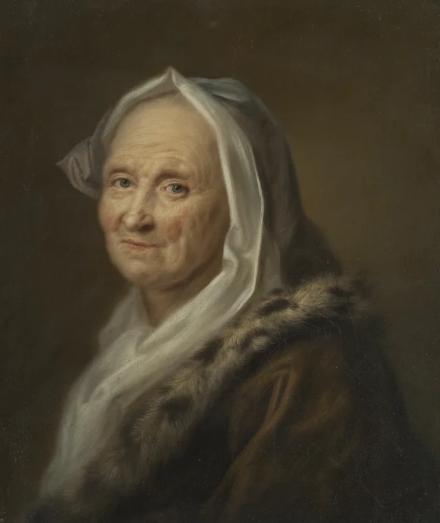 Retrato de una anciana, Balthasar Denner