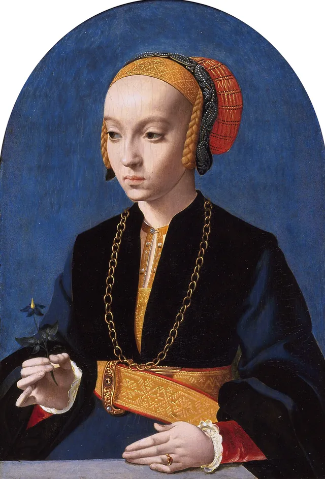 Portrait d'Elisabeth Bellinghausen (vers 1520 - après 1570)