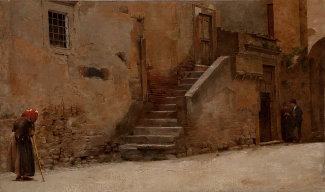 Street in Italy, Belmiro de Almeida