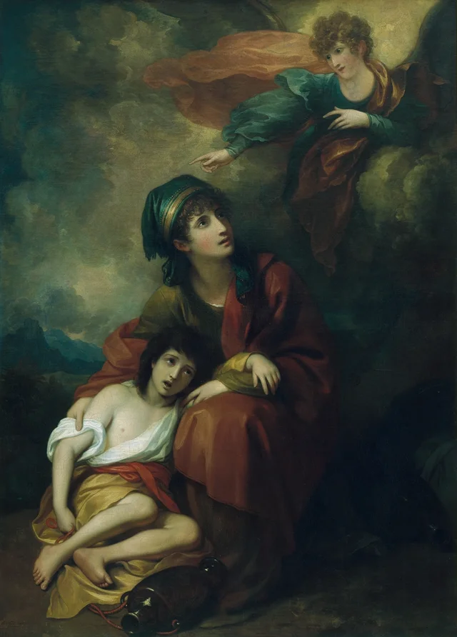 Agar e Ismael, Benjamin West