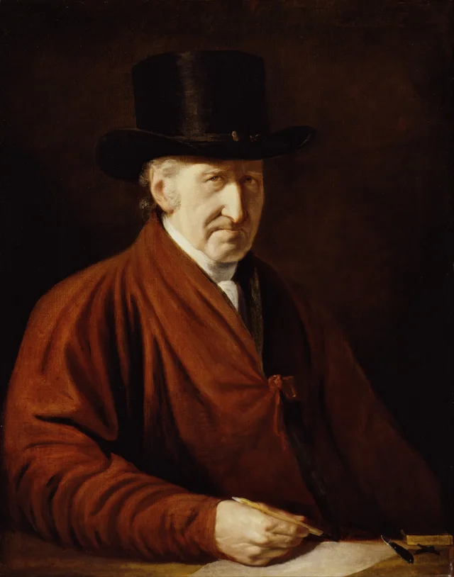 Autorretrato, Benjamin West
