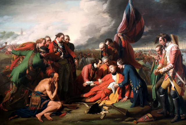 La muerte del general Wolfe