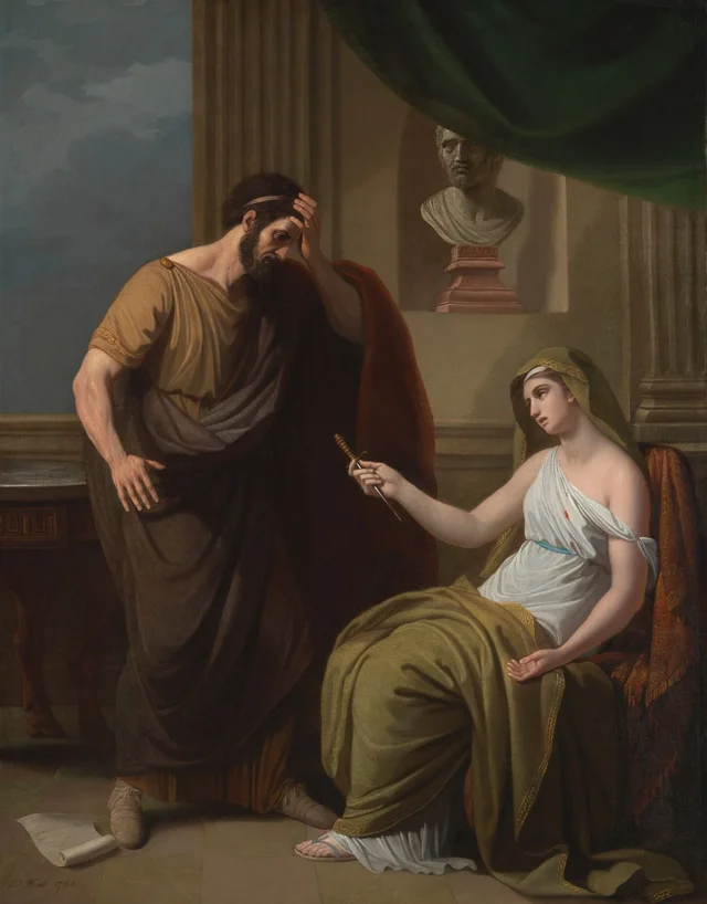 Peto y Arria, Benjamin West
