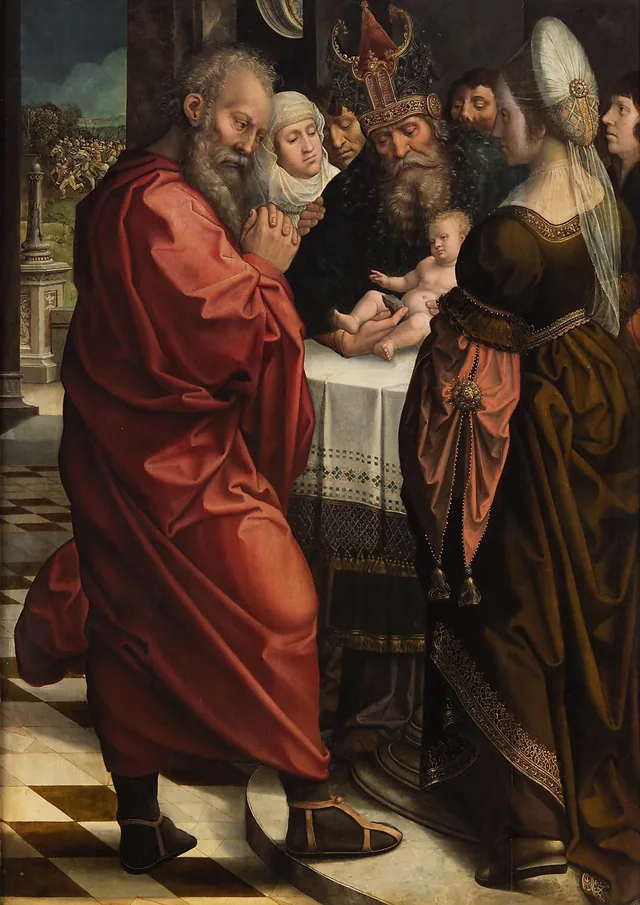La Circoncision du Christ, Bernard van Orley