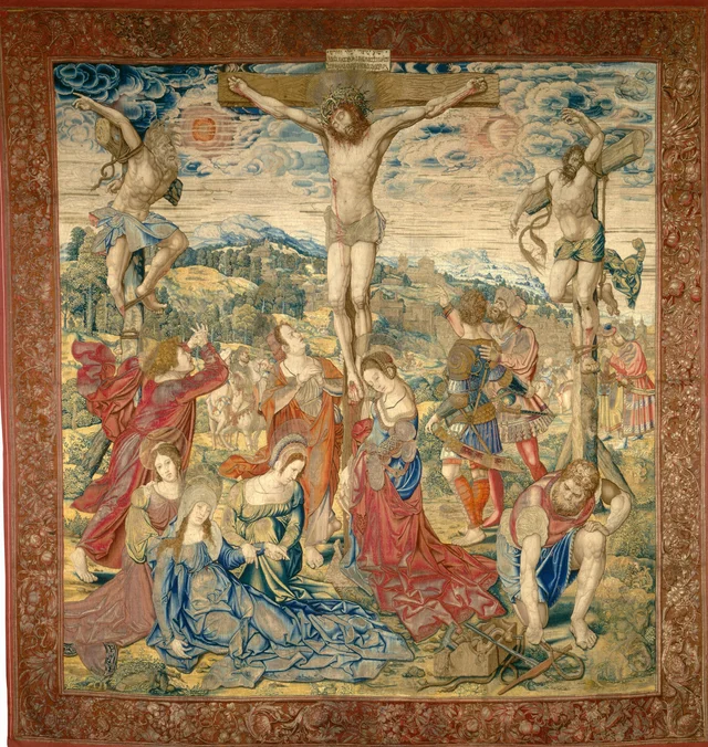 La Crucifixion, Bernard van Orley