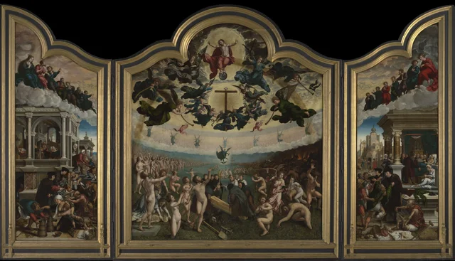 Le Jugement dernier et les sept œuvres de miséricorde, Bernard van Orley