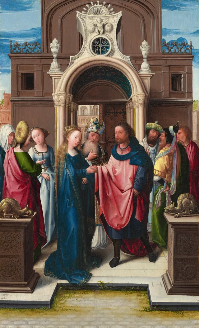 Le Mariage de la Vierge, Bernard van Orley