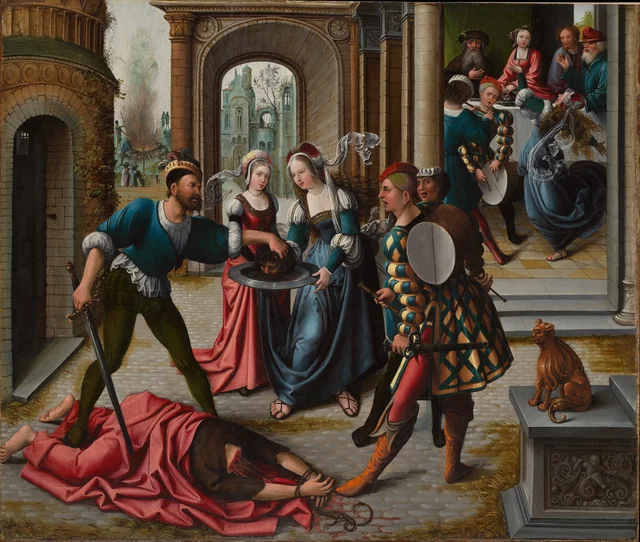 Le Martyre de saint Jean-Baptiste, Bernard van Orley