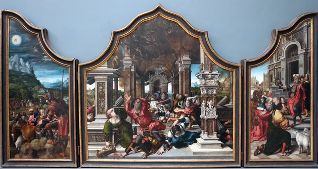 Polyptyque de Job et de Lazare, Bernard van Orley