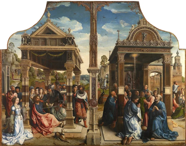 Retable de saint Thomas et saint Matthias, Bernard van Orley