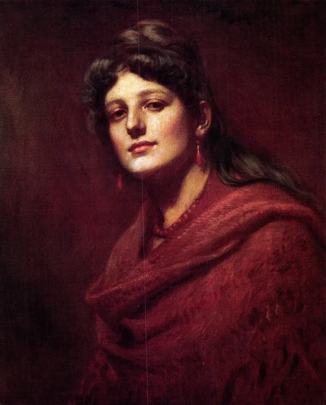 Étude de tête de femme, Bertalan Székely