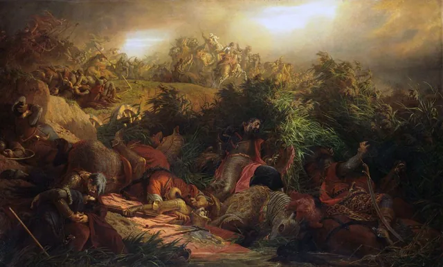 La batalla de Mohács, Bertalan Székely