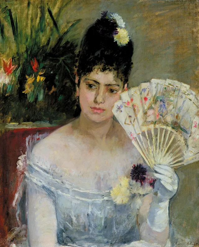 Au bal, Berthe Morisot