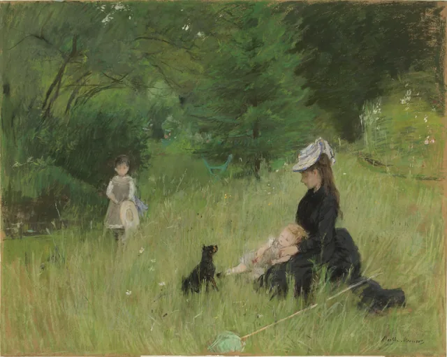 In a Park, Berthe Morisot