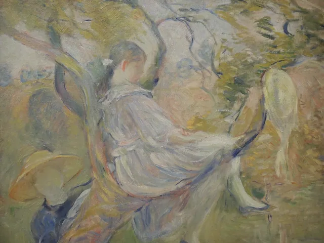 Dans le pommier