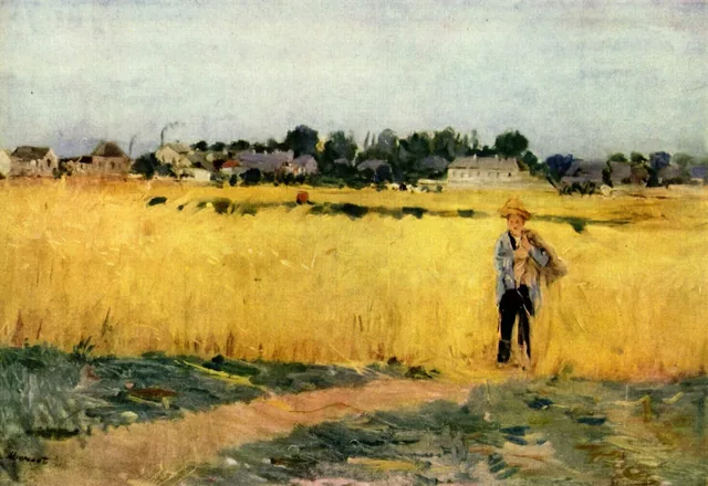 Dans les blés