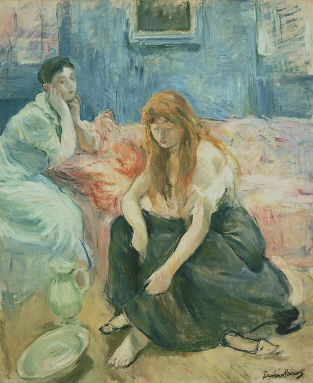 Dos niñas, Berthe Morisot