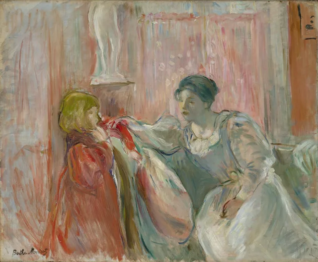Young Woman and Child