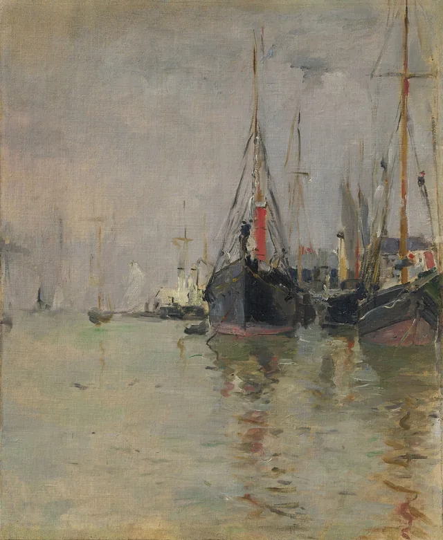 The Thames, Berthe Morisot