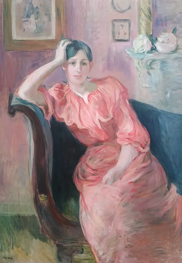 Retrato de Jeanne Pontillon, Berthe Morisot