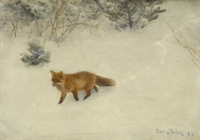 El zorro, Bruno Liljefors