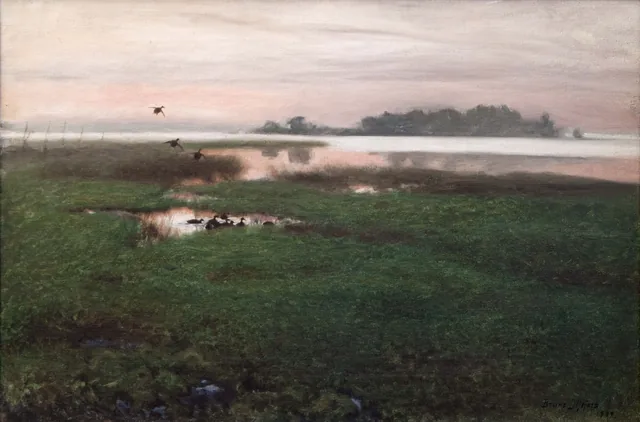 夕暮れの風景
