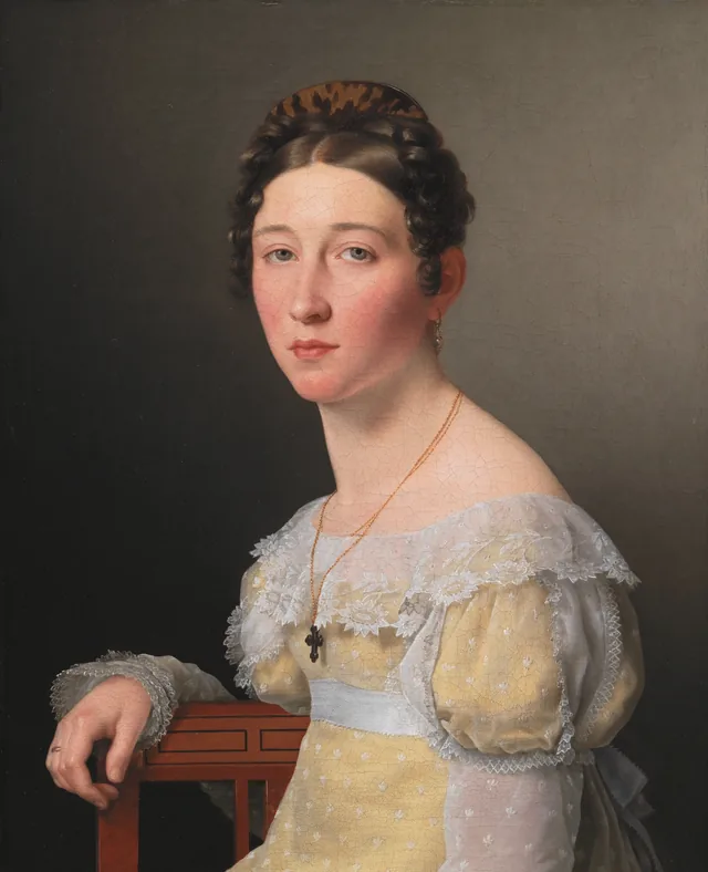 1824年に侍従フレゼリク・ヴィルヘルム・カスパー・フォン・ベンソンの妻となったエミーリエ・ヘンリエッテ・マスマン