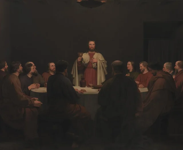 La Cena. Retablo, C.W. Eckersberg
