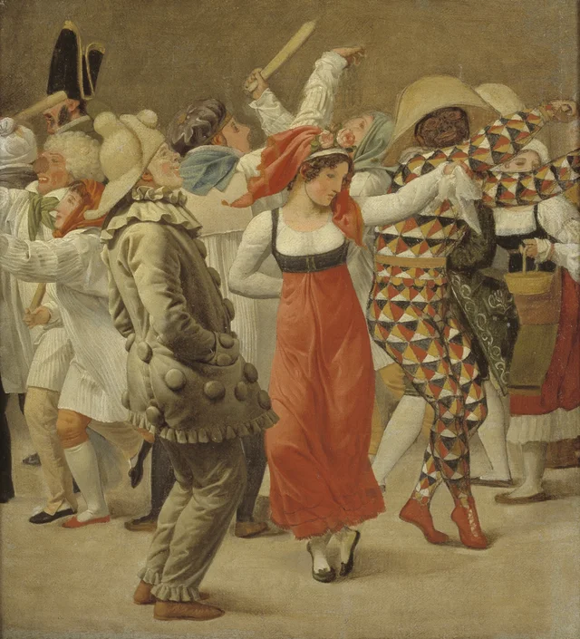 El carnaval en Roma. Fragmento