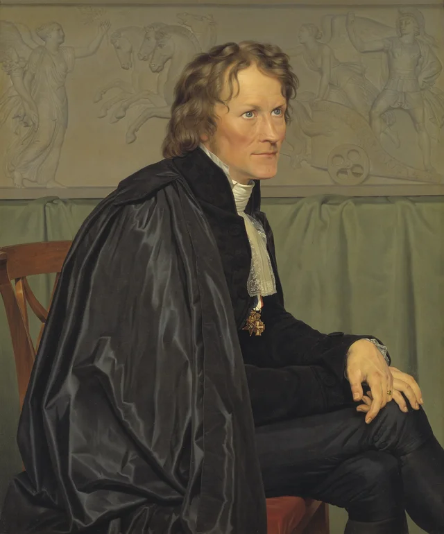 Retrato de Bertel Thorvaldsen, C.W. Eckersberg