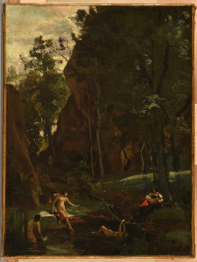 Diana at her bath, Camille Corot
