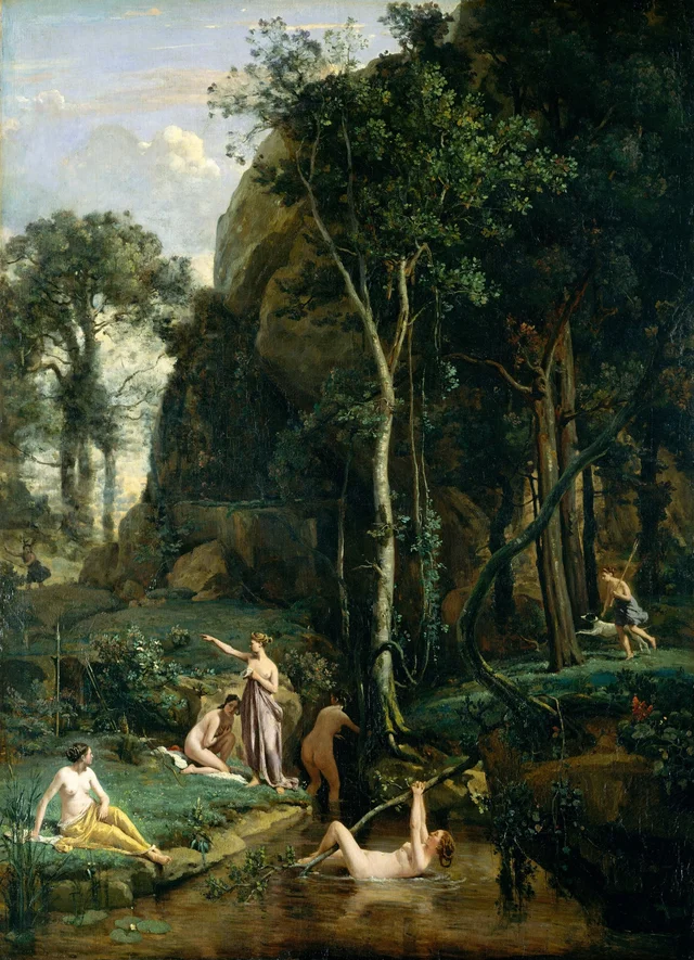 Diana y Acteón (Diana sorprendida en el baño)