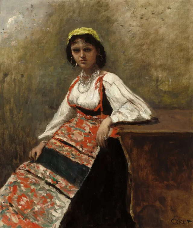 Italiana (La Morieri), Camille Corot