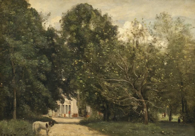 The Entrance to M. Dubuisson's Villa at Brunoy