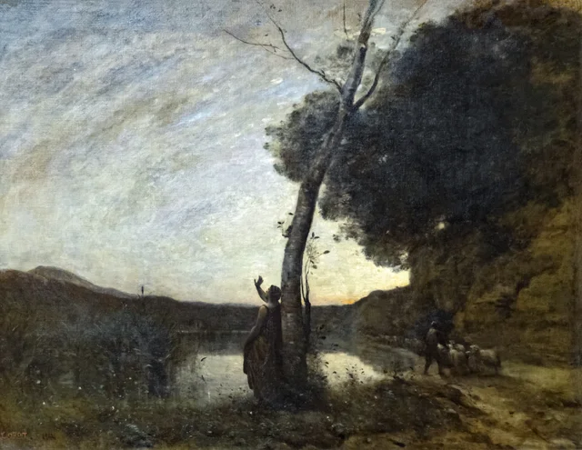 La estrella del pastor, Camille Corot