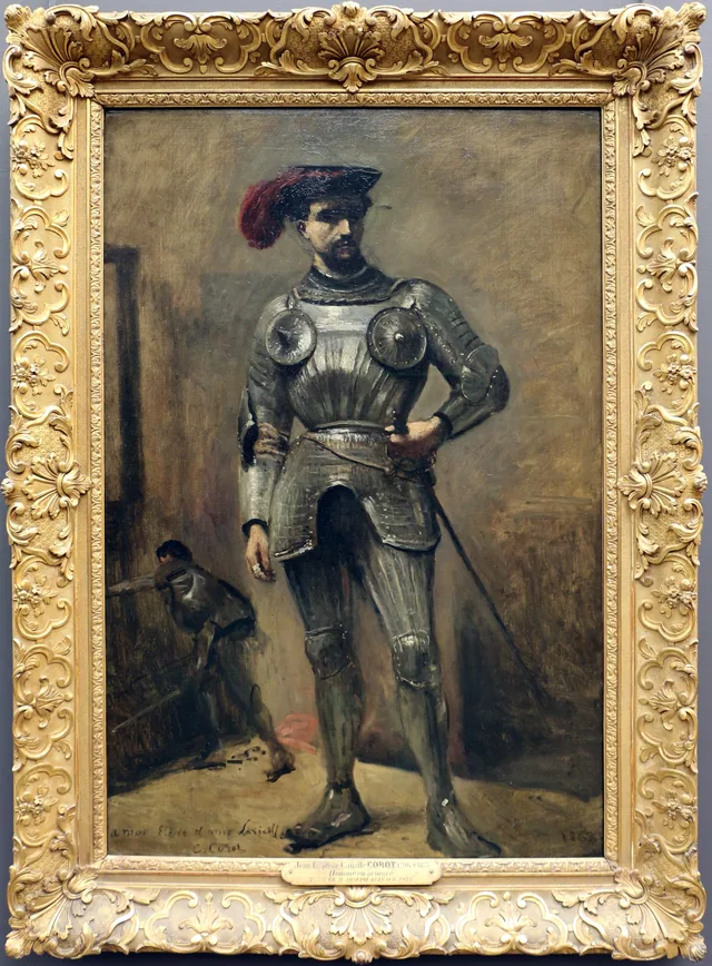 L'Homme à l'armure, Camille Corot