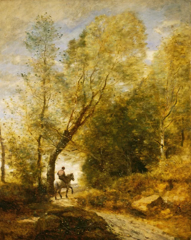 El bosque de Coubron, Camille Corot
