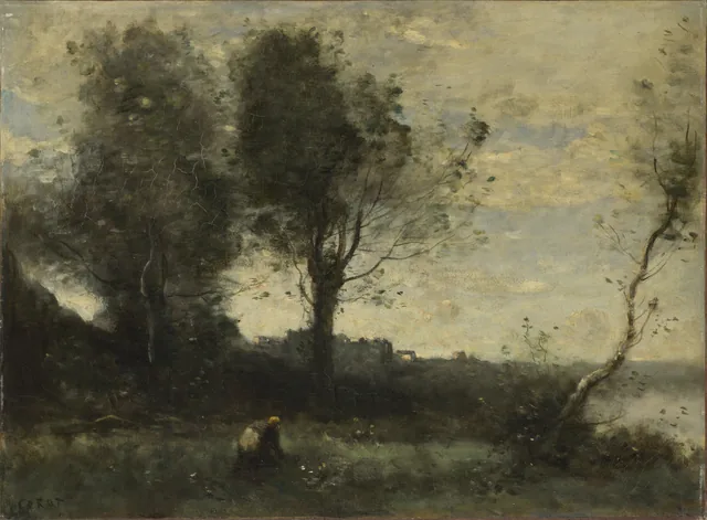 La Ramasseuse de bois, Camille Corot