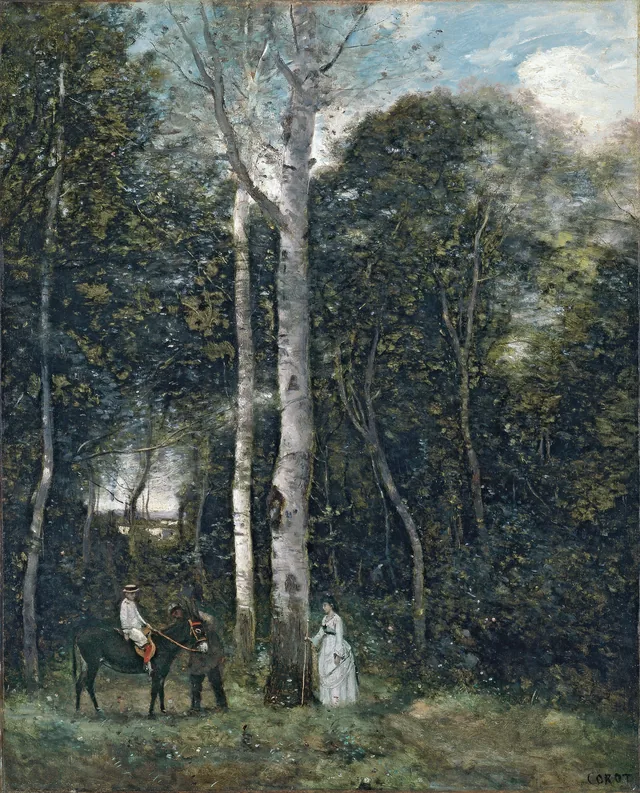 The Parc des Lions at Port-Marly, Camille Corot