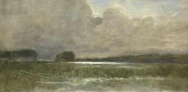 The Marsh at Arleux, Camille Corot