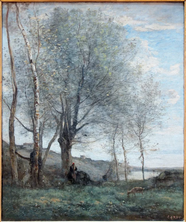 Le pâtre aux deux chèvres